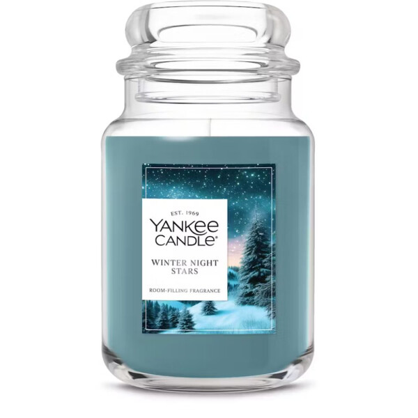 Winter Night Stars Großes Glas 623g