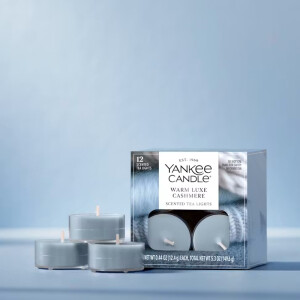 Warm Luxe Cashmere Teelichter 12 Stück