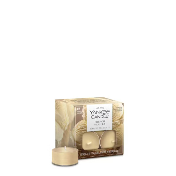 French Vanilla Teelichter 12 Stück