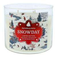 Snowday 3-Docht-Kerze 411g