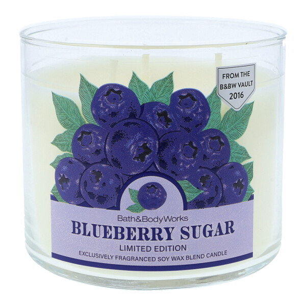 Blueberry Sugar 3-Docht-Kerze 411g