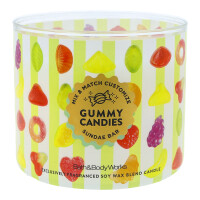 Gummy Candies 3-Docht-Kerze 411g