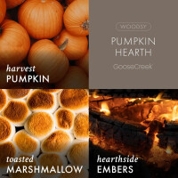 Pumpkin Hearth 3-Docht-Kerze 411g