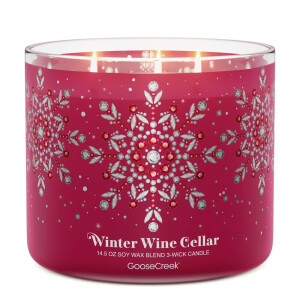 Winter Wine Cellar 3-Docht-Kerze 411g