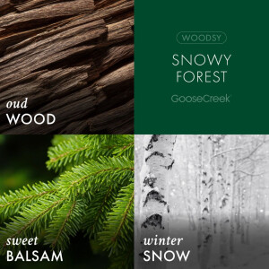 Snowy Forest 3-Docht-Kerze 411g