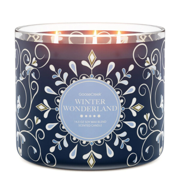 Winter Wonderland 3-Docht-Kerze 411g