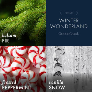 Winter Wonderland 3-Docht-Kerze 411g