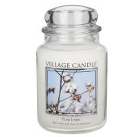 Pure Linen 2-Docht-Kerze 602g