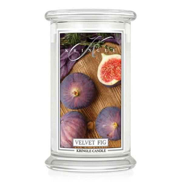 Velvet Fig 2-Docht-Kerze 623g