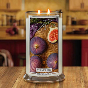 Velvet Fig 2-Docht-Kerze 623g