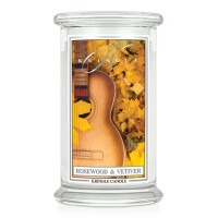 Rosewood & Vetiver 2-Docht-Kerze 623g