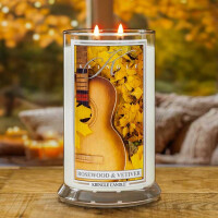 Rosewood & Vetiver 2-Docht-Kerze 623g