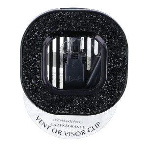 Black Glitter Autoduft Holder