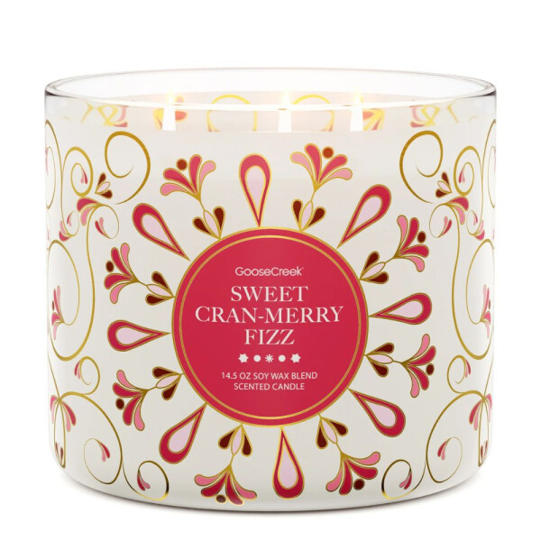 Sweet Cran-Merry Fizz 3-Docht-Kerze 411g