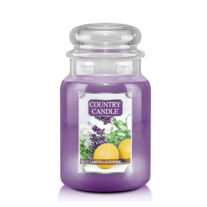 Lemon Lavender 2-Docht-Kerze 652g