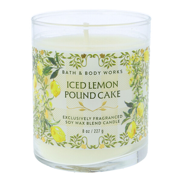 Iced Lemon Pound Cake 1-Docht-Kerze 227g