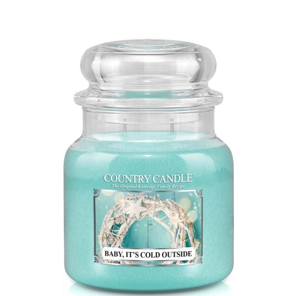 Baby, Its Cold Outside 2-Docht-Kerze 453g