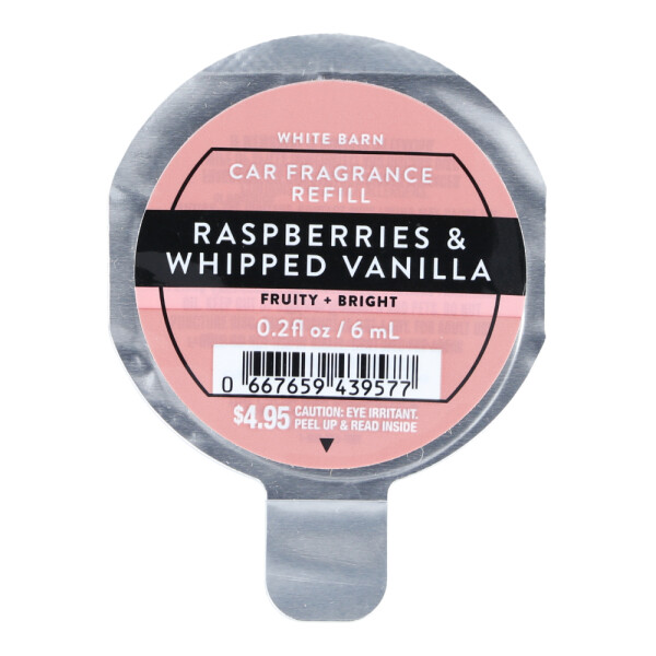 Raspberries & Whipped Vanilla Car Fragrance Refill