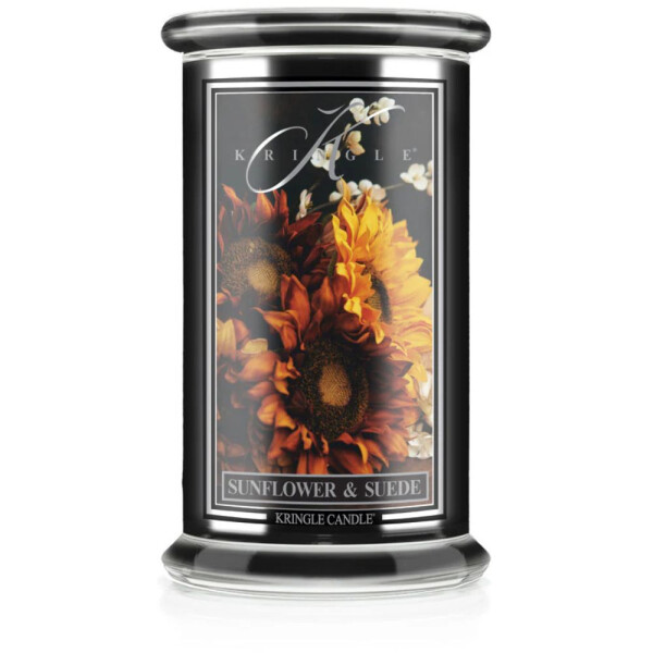 Sunflower & Suede 2-Docht-Kerze 623g