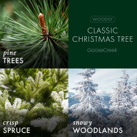 Classic Christmas Tree 3-Docht-Kerze 411g
