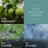 Cool Mountain Sunrise 1-Docht-Kerze 198g