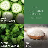 Cucumber Garden 3-Docht-Kerze 411g