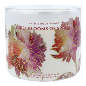 First Blooms Of Spring 3-Docht-Kerze 411g