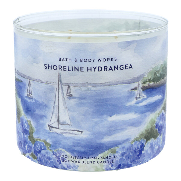 Shoreline Hydrangea 3-Docht-Kerze 411g