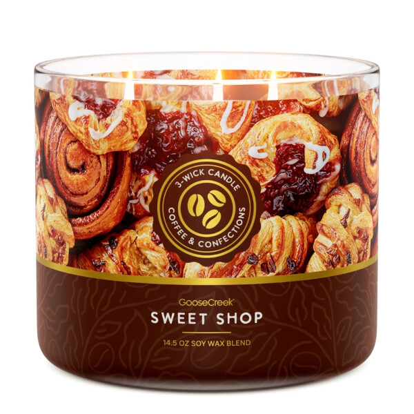 Sweet Shop 3-Docht-Kerze 411g