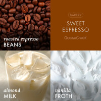 Sweet Espresso 3-Docht-Kerze 411g