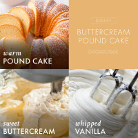 Buttercream Pound Cake 3-Docht-Kerze 411g