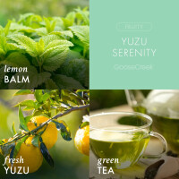 Yuzu Serenity 3-Docht-Kerze 411g