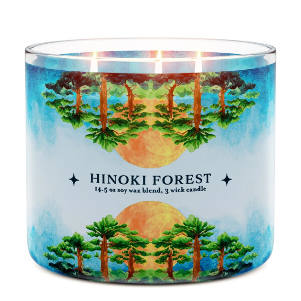 Hinoki Forest 3-Docht-Kerze 411g