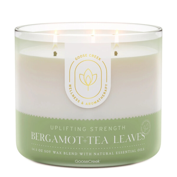 Bergamot & Tea Leaves 3-Docht-Kerze 411g