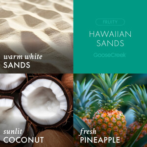 Hawaiian Sands 3-Docht-Kerze 411g