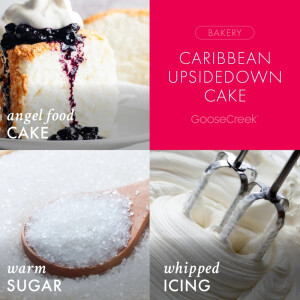 Caribbean Upsidedown Cake 3-Docht-Kerze 411g