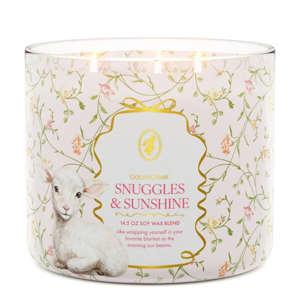 Snuggles & Sunshine 3-Docht-Kerze 411g