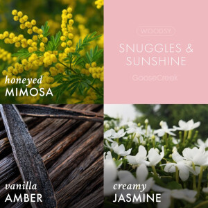 Snuggles &amp; Sunshine 3-Docht-Kerze 411g