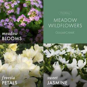 Meadow Wildflowers 3-Docht-Kerze 411g