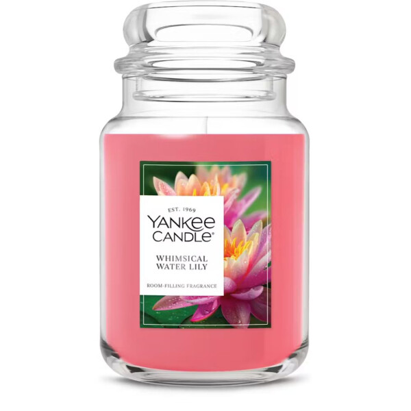 Whimsical Water Lily Großes Glas 623g