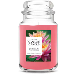 Whimsical Water Lily Großes Glas 623g