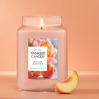 Peaches & Peonies Großes Glas 623g