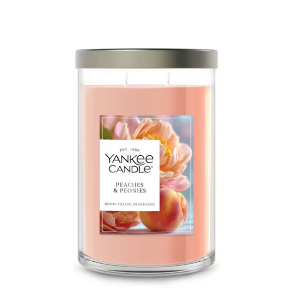 Peaches & Peonies 2-Docht-Tumbler 567g