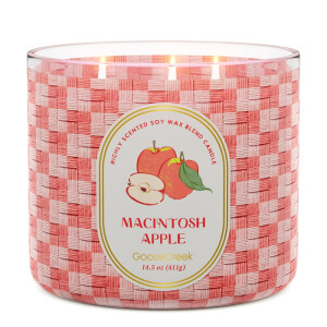 Macintosh Apple 3-Docht-Kerze 411g
