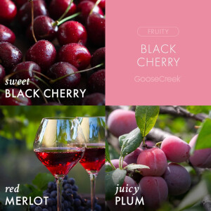Black Cherry 3-Docht-Kerze 411g