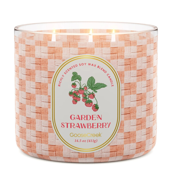 Garden Strawberry 3-Docht-Kerze 411g