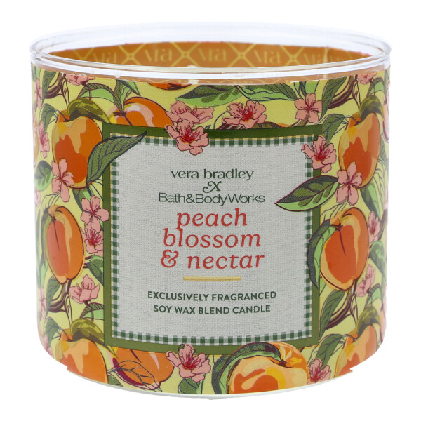 Peach Blossom & Nectar 3-Docht-Kerze 411g