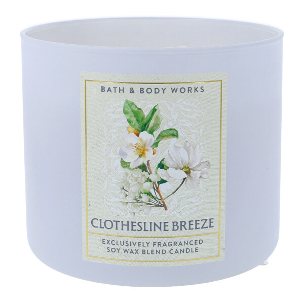 Clothesline Breeze 3-Docht-Kerze 411g
