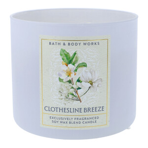 Clothesline Breeze 3-Docht-Kerze 411g