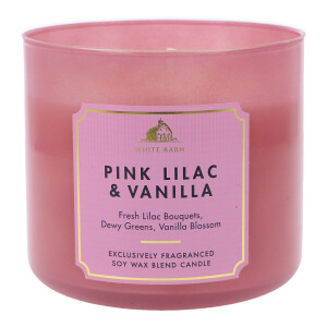 Pink Lilac & Vanilla 3-Docht-Kerze 411g